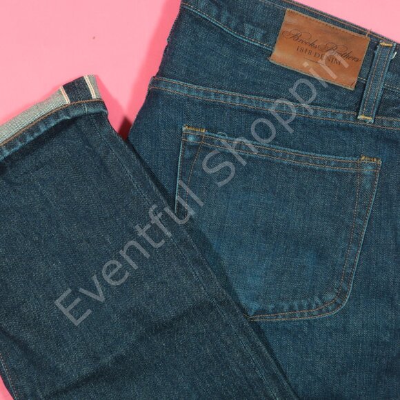 Brooks Brothers Other - Brooks Brothers Jeans Mens 34 Selvedge Straight Leg 1818 Denim